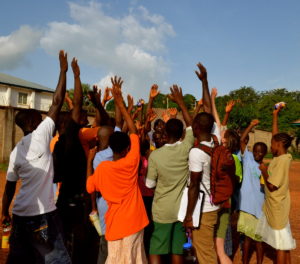 Participants at the Innovation and Sustainability Camp, 2013