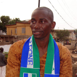 Photograph of Amara Kallon